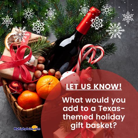 Top 10 items for a top-tier Texas holiday gift basket